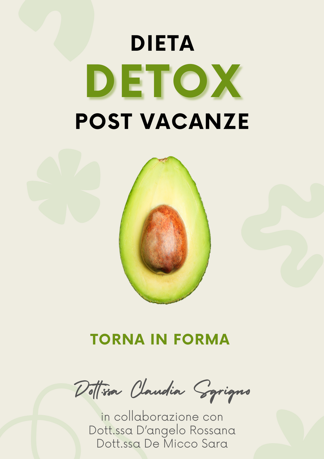 Dieta DETOX post vacanze - TORNA IN FORMA