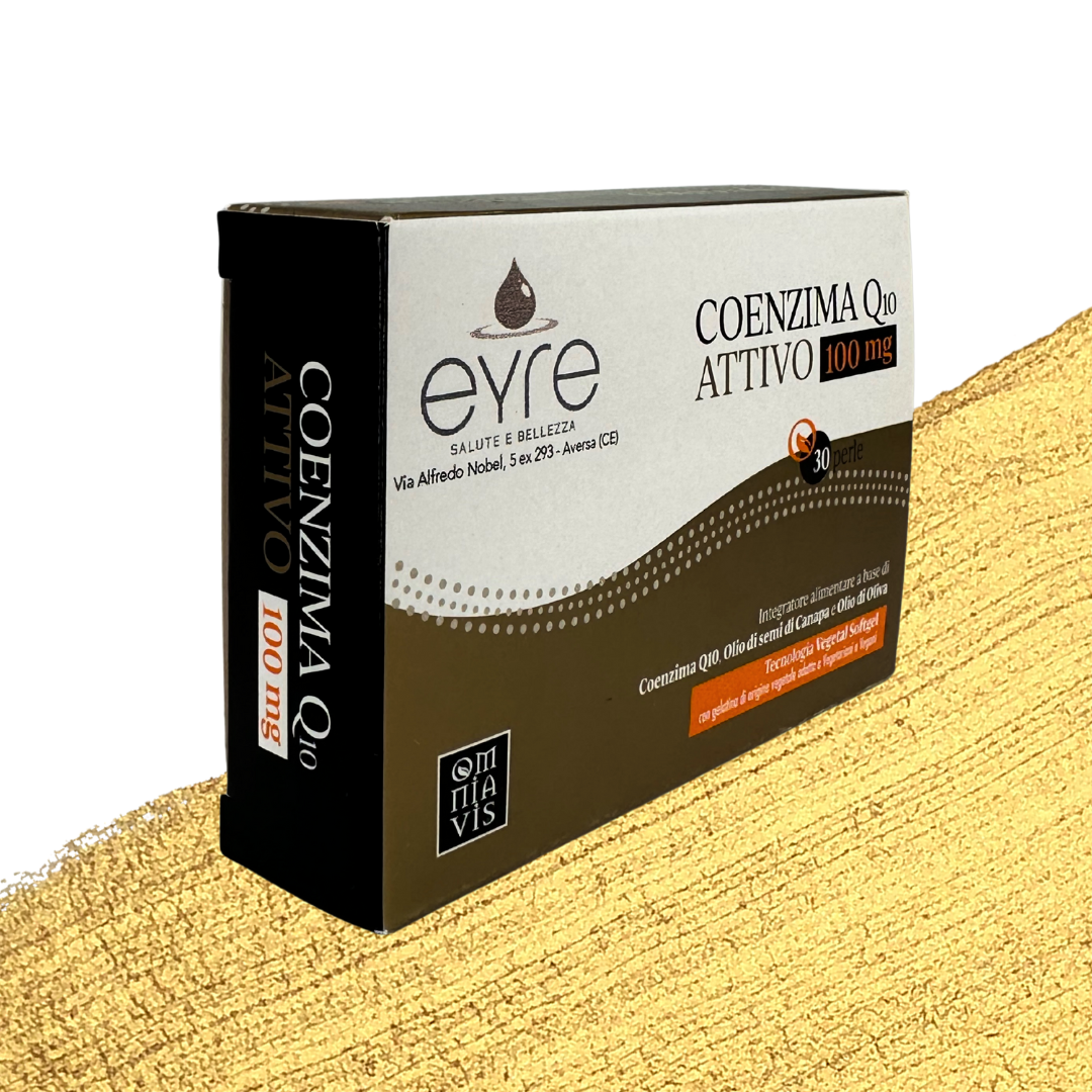Coenzima Q10 Attivo 100 mg - 30 Perle | Integratore Alimentare
