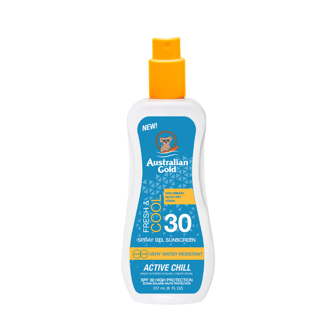 Australian Gold - Fresh & Cool Spray Gel SPF 30