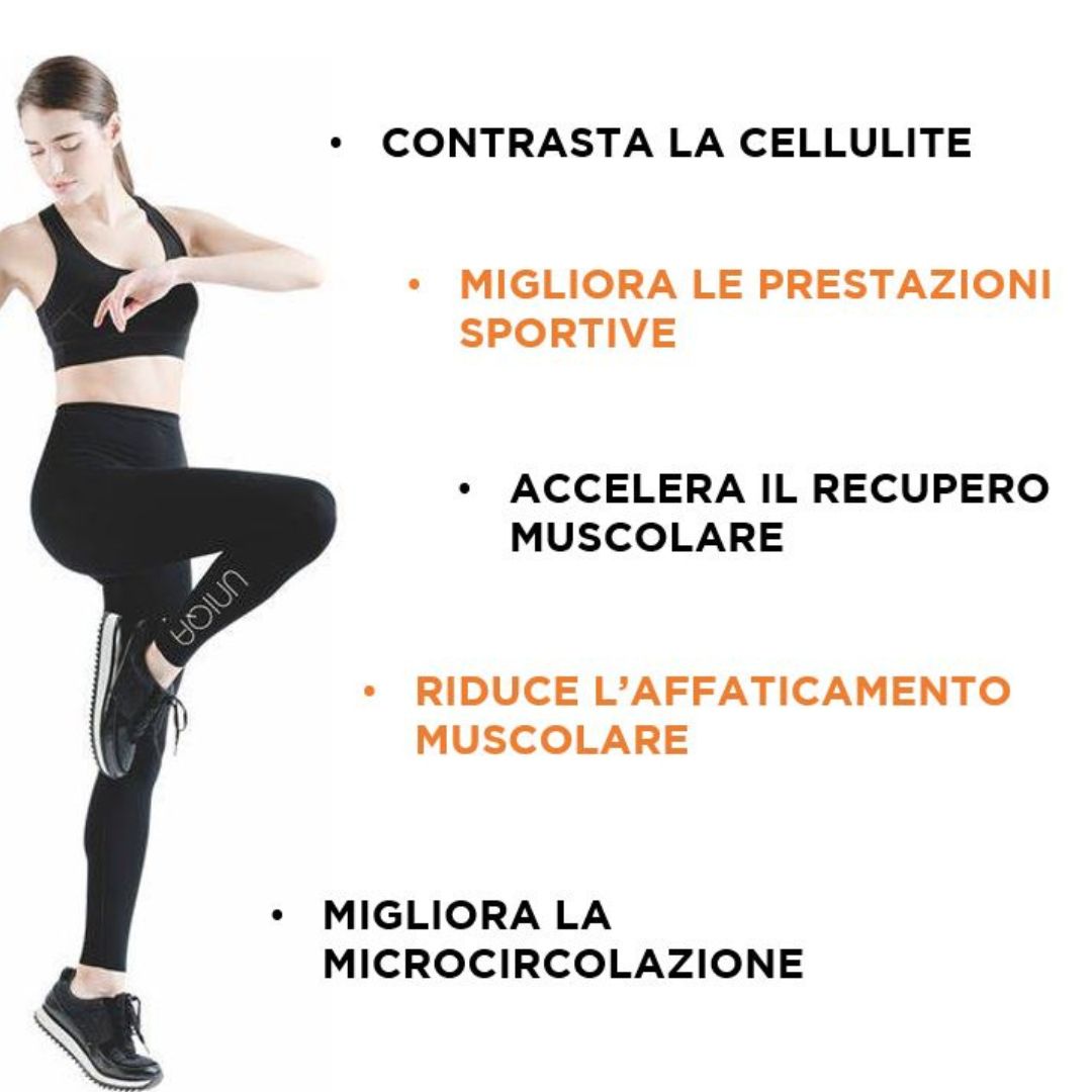 BioSlim Leggings: Il Leggings Sportivo ai Cristalli Attivi di Bioceramica | UNIQA
