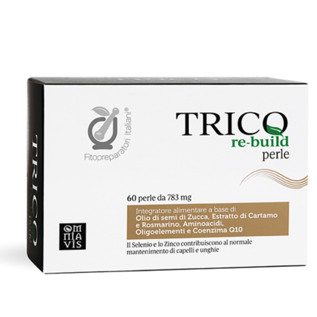 Trico Re-Build – Integratore per il Benessere dei Capelli – 180 Perle