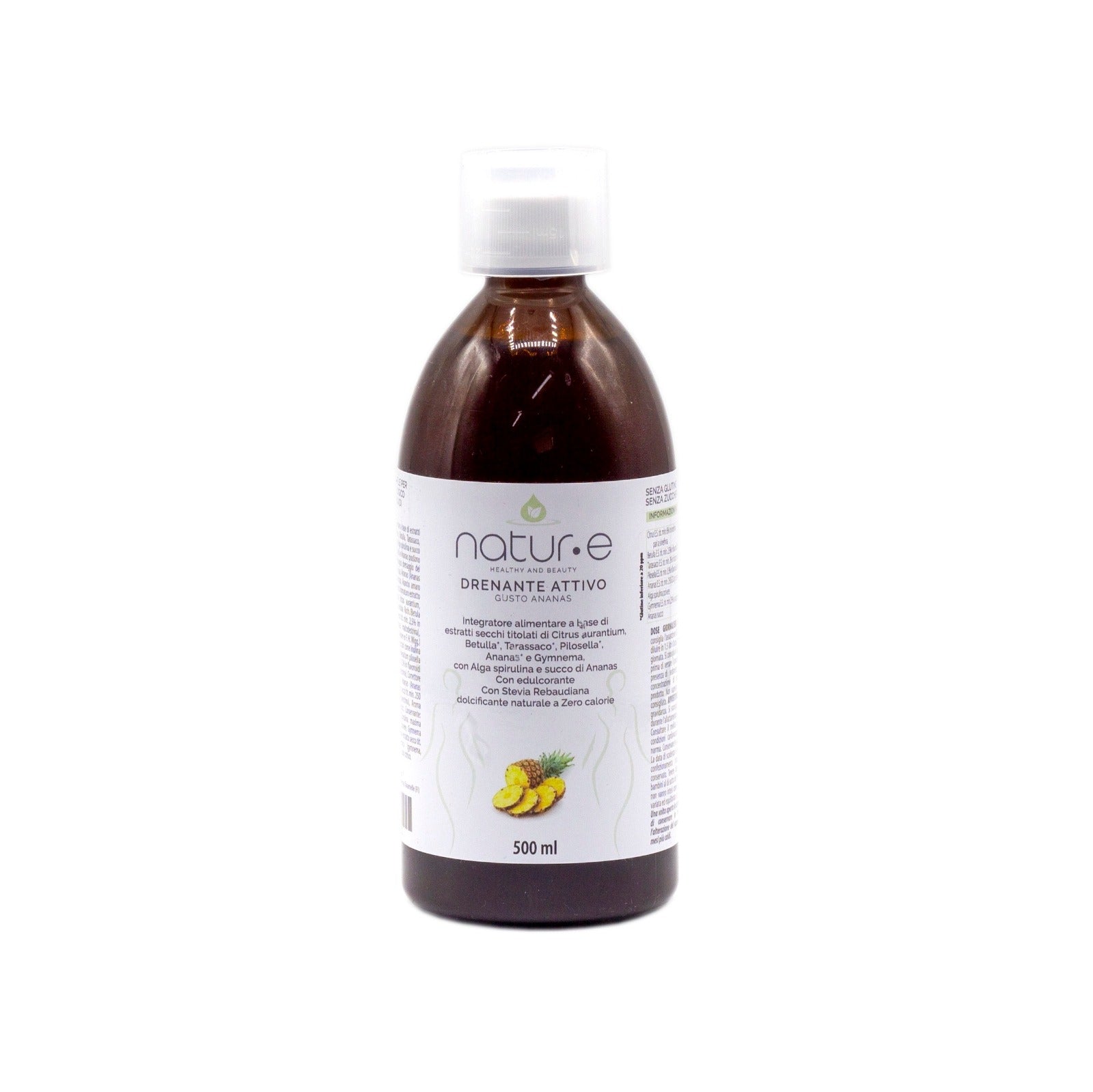 Integratore Alimentare Drenante Attivo gusto Ananas | Natur.e