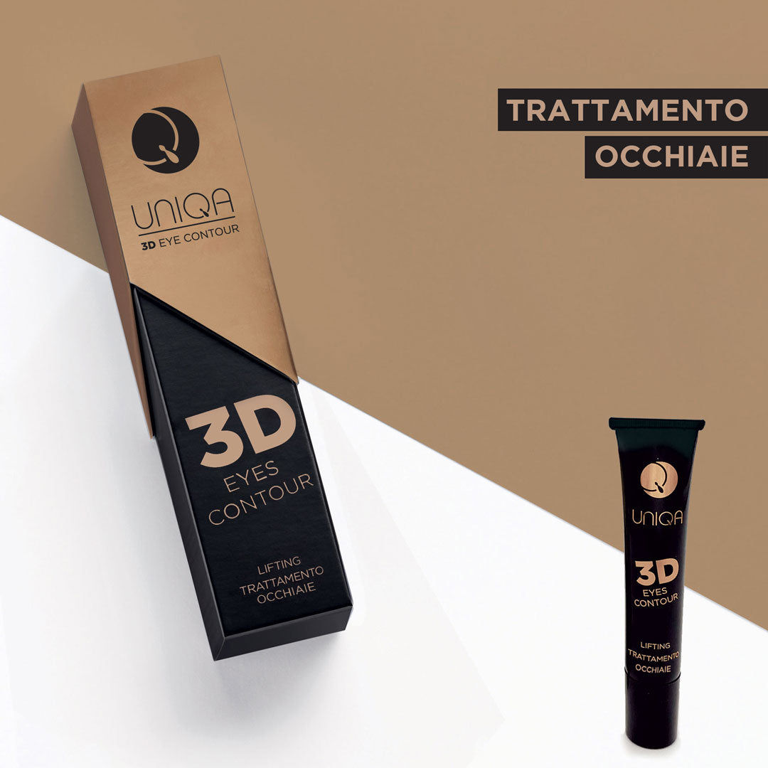 3D Eyes Contour | Trattamento Occhiaie con Effetto Lifting 15 ml - UNIQA