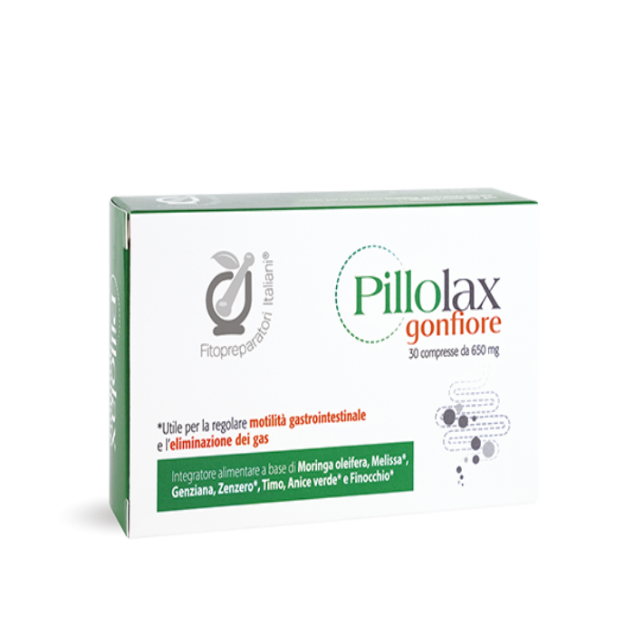 Pillolax Gonfiore 30CPR – Integratore per Gonfiore e Benessere Intestinale
