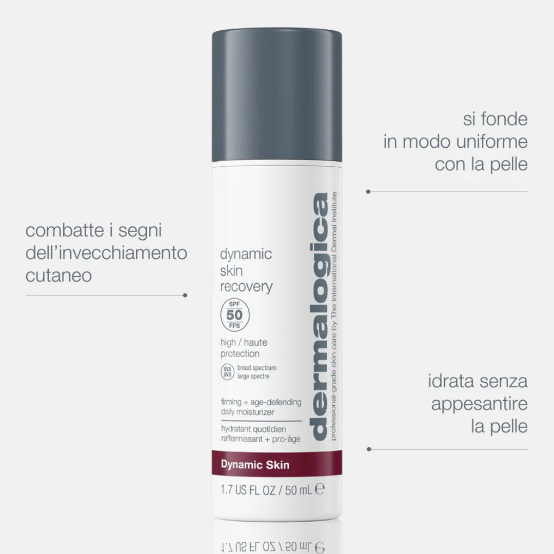 Dynamic Skin Recovery SPF50 | Crema Idratante Anti-Age con Protezione Solare - Dermalogica