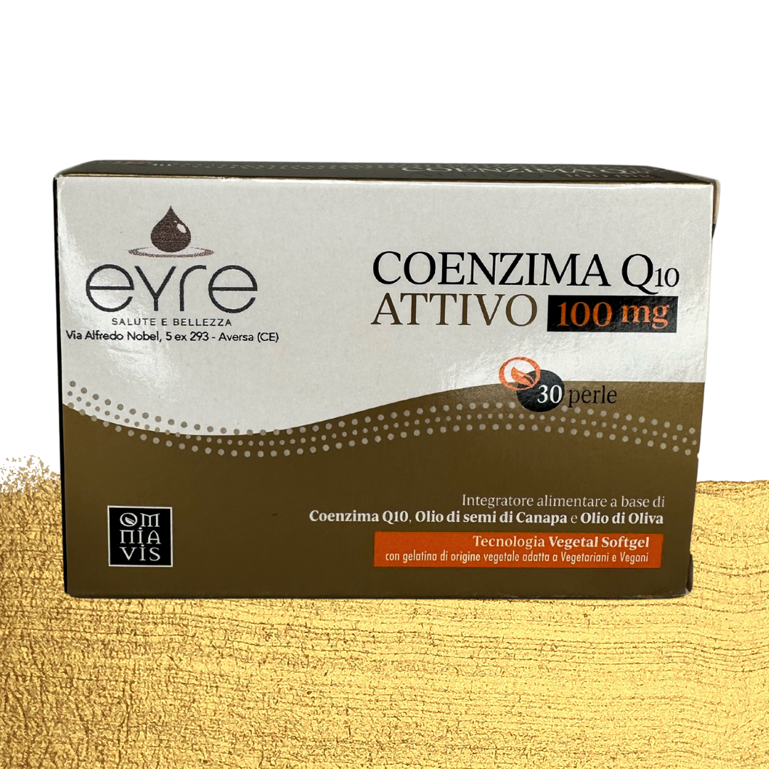 Coenzima Q10 Attivo 100 mg - 30 Perle | Integratore Alimentare