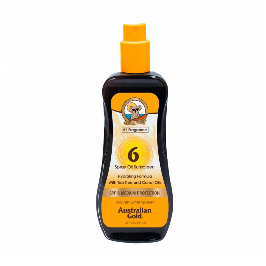 Australian Gold - Spray Oil con olio di carota SPF 6